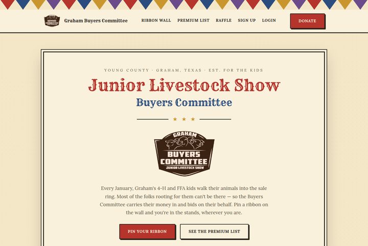 Blue Ribbon Fair style preview